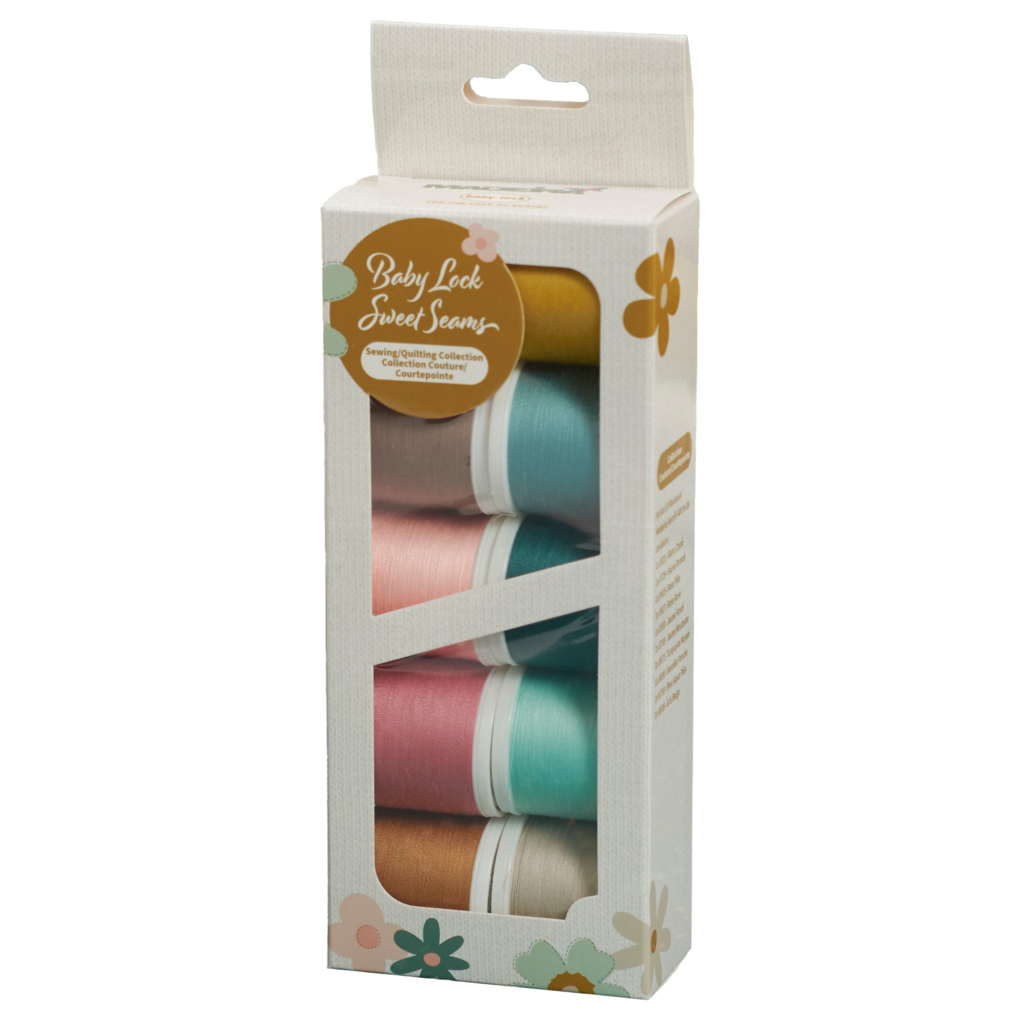 Baby Lock Sweet Seams 10pc Madeira Aerofil Thread Kit (440yds)