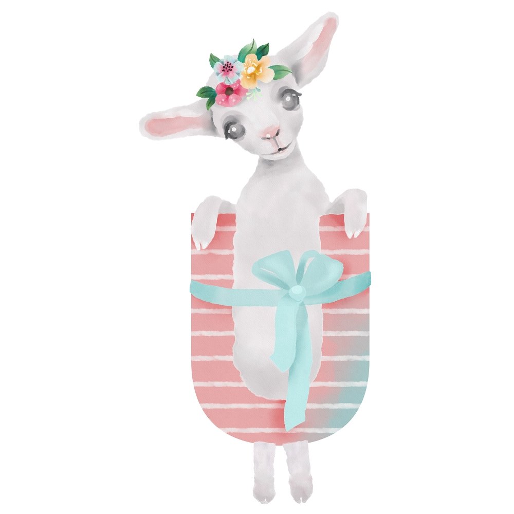 Unique Goat "U" Fabric Panel