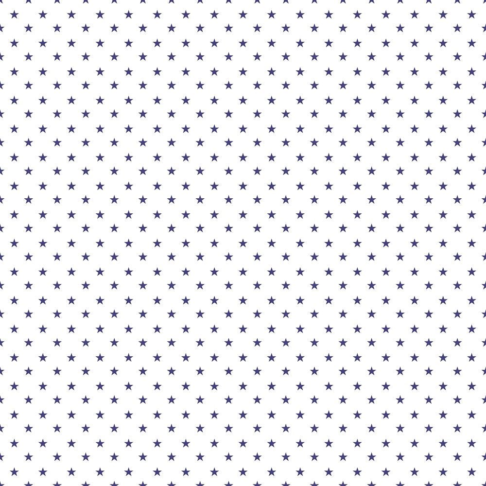 4th of July Tiny Stars Fabric - Blue