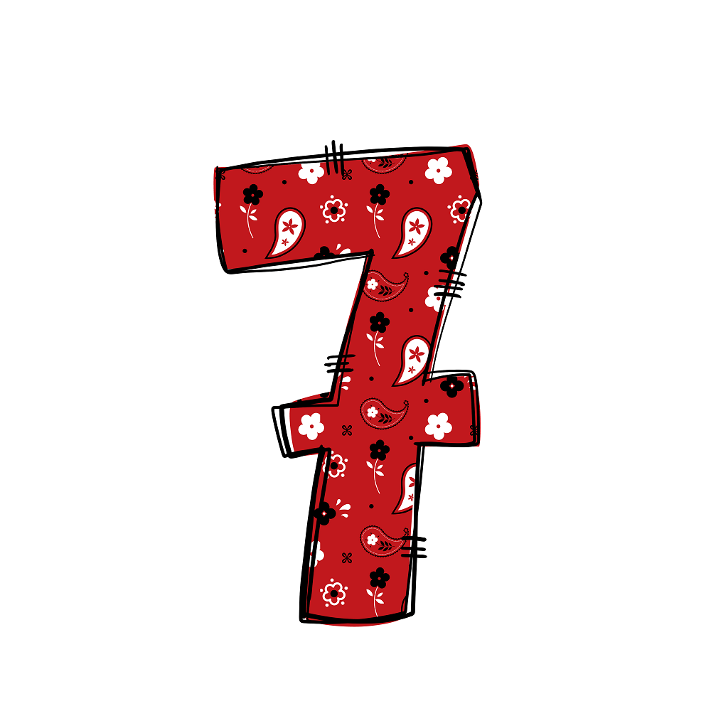 Western Cowboy ''7'' Paisley Fabric Panel