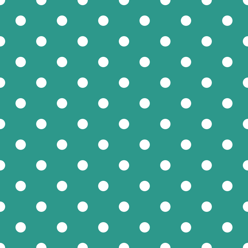 White Dots Fabric - Atoll