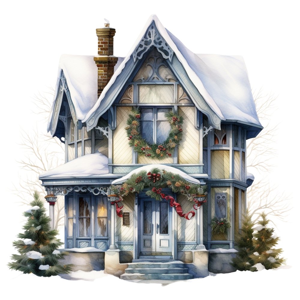 Winter Wonder Lane #22 Fabric Panel