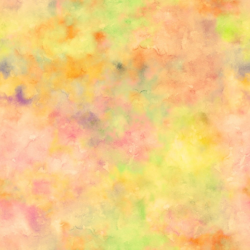Colorful Watercolor #5 Fabric