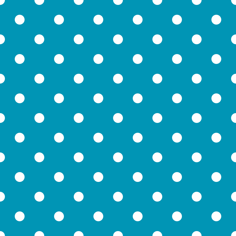 White Dots Fabric - Cerulean Blue