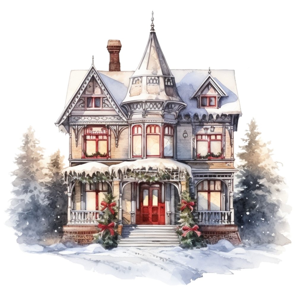 Winter Wonder Lane #3 Fabric Panel