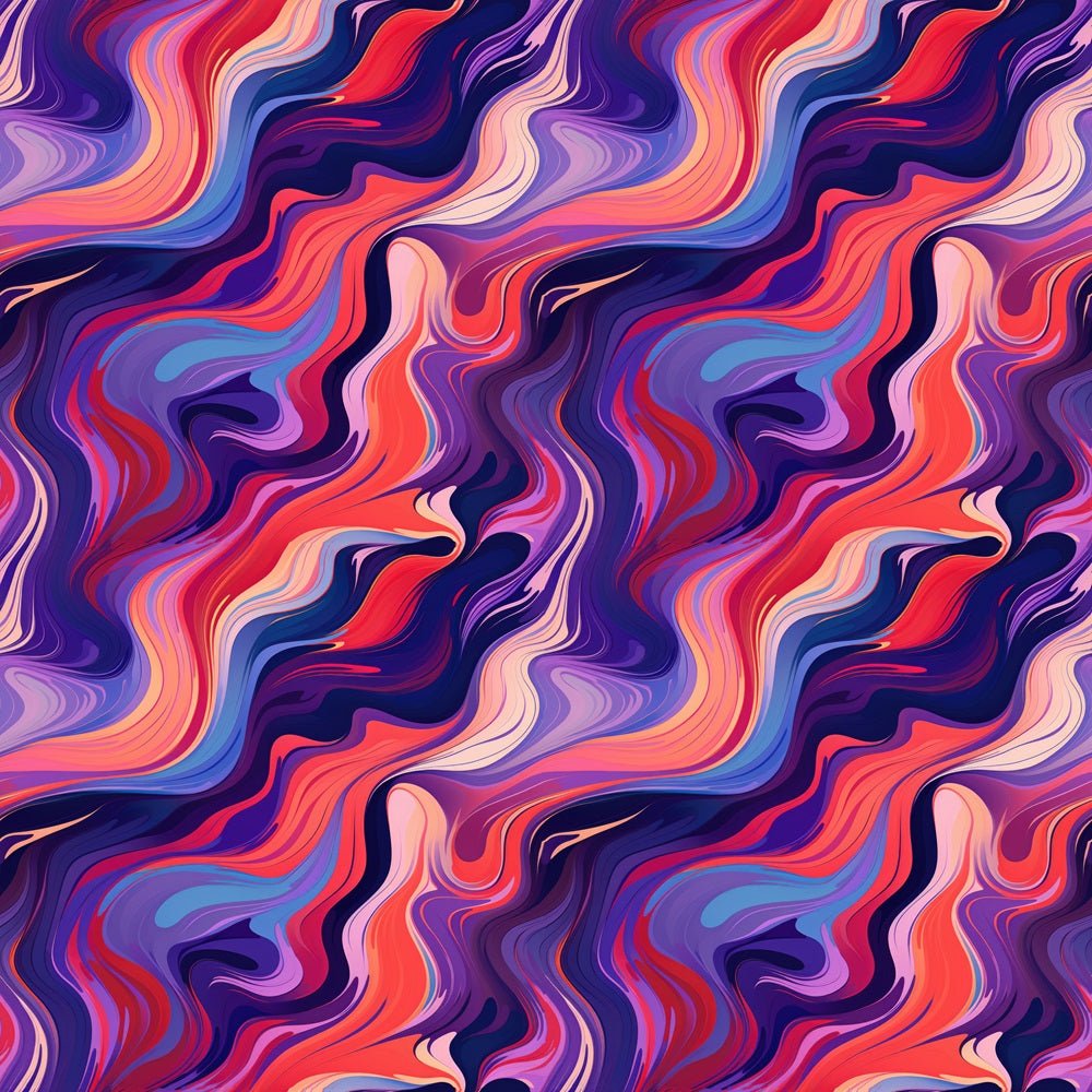 Abstract Marbling Fabric