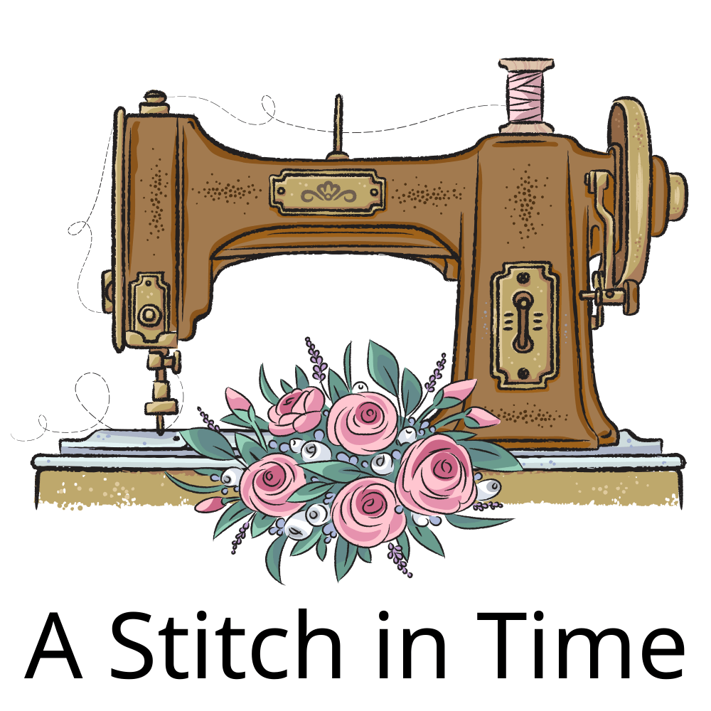 A Stitch in Time Fabric Panel