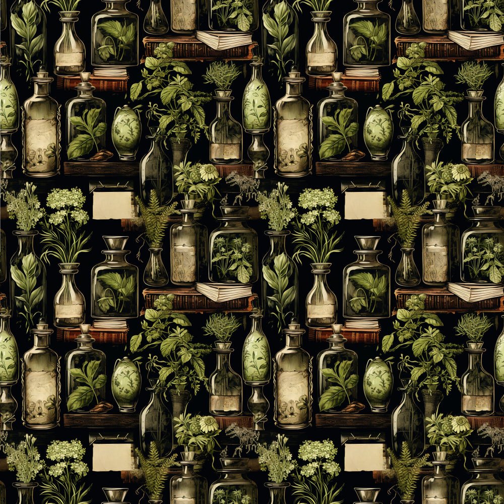 Wild Earth Apothecary Pattern #4 Fabric