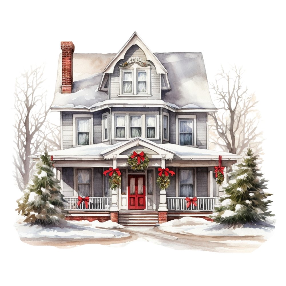 Winter Wonder Lane #25 Fabric Panel