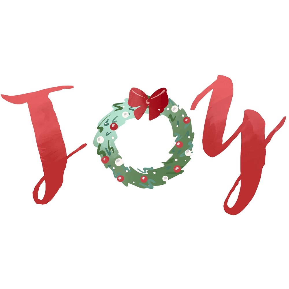 A Country Christmas Joy Fabric Panel