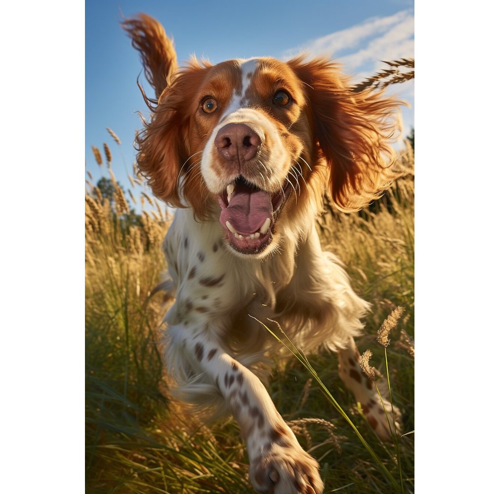 A Dog's Day Out Gordon Setter Fabric Panel