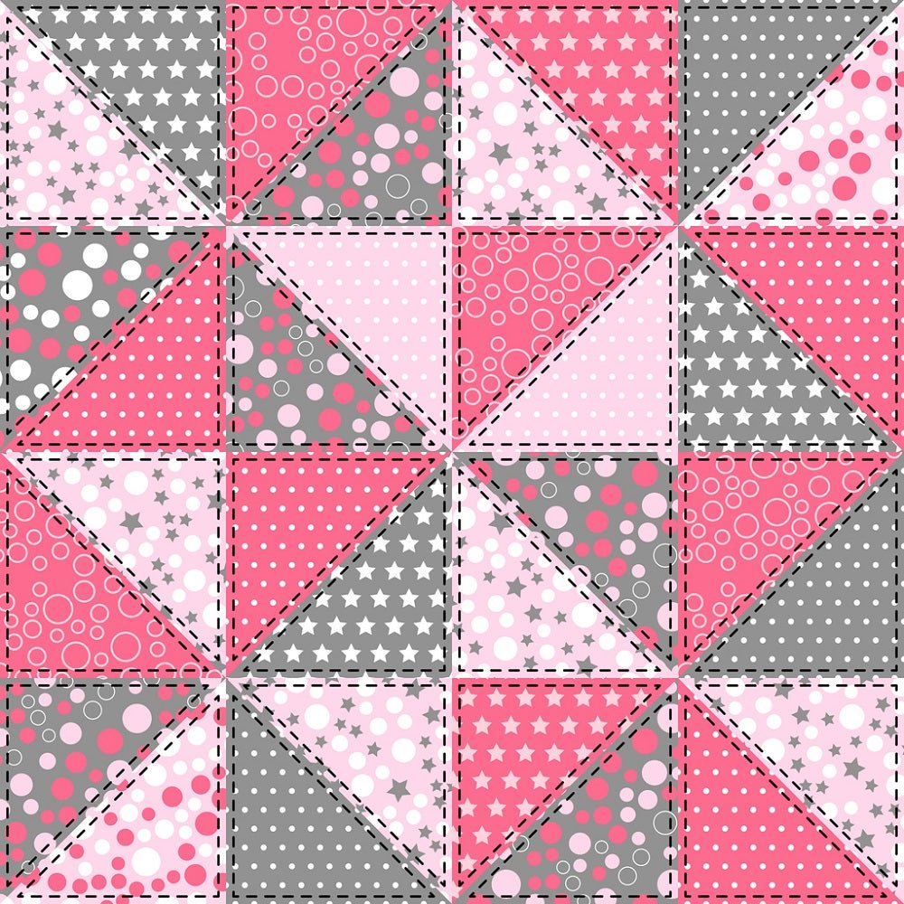 Triangle Patchwork Fabric