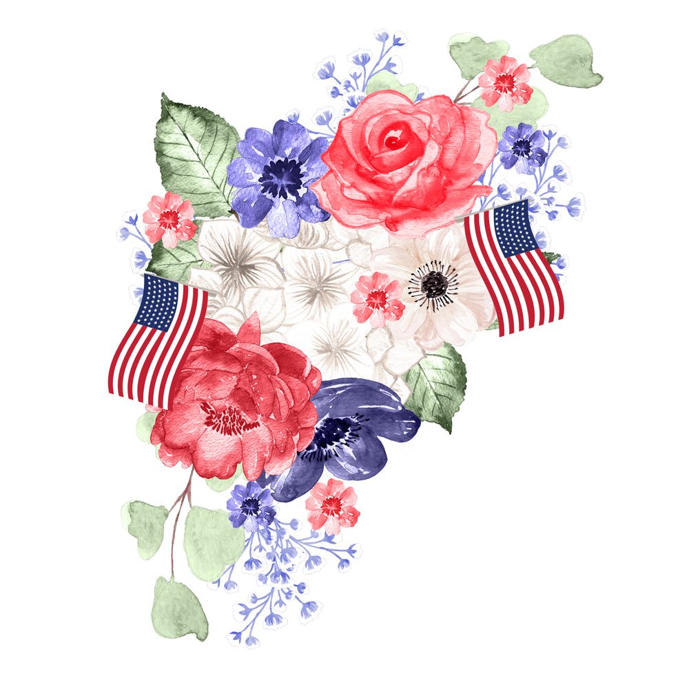 4th of July Scene #4 Fabric Panel
