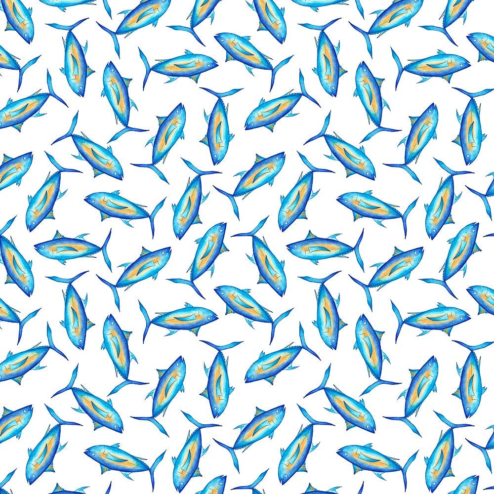 Tuna Fish Fabric