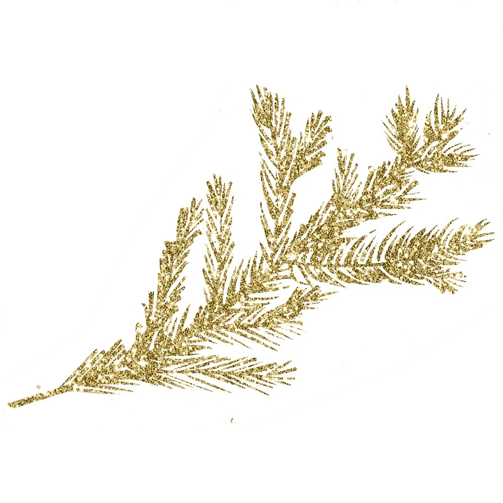 Watercolor Sweet Christmas #25 Fabric Panel