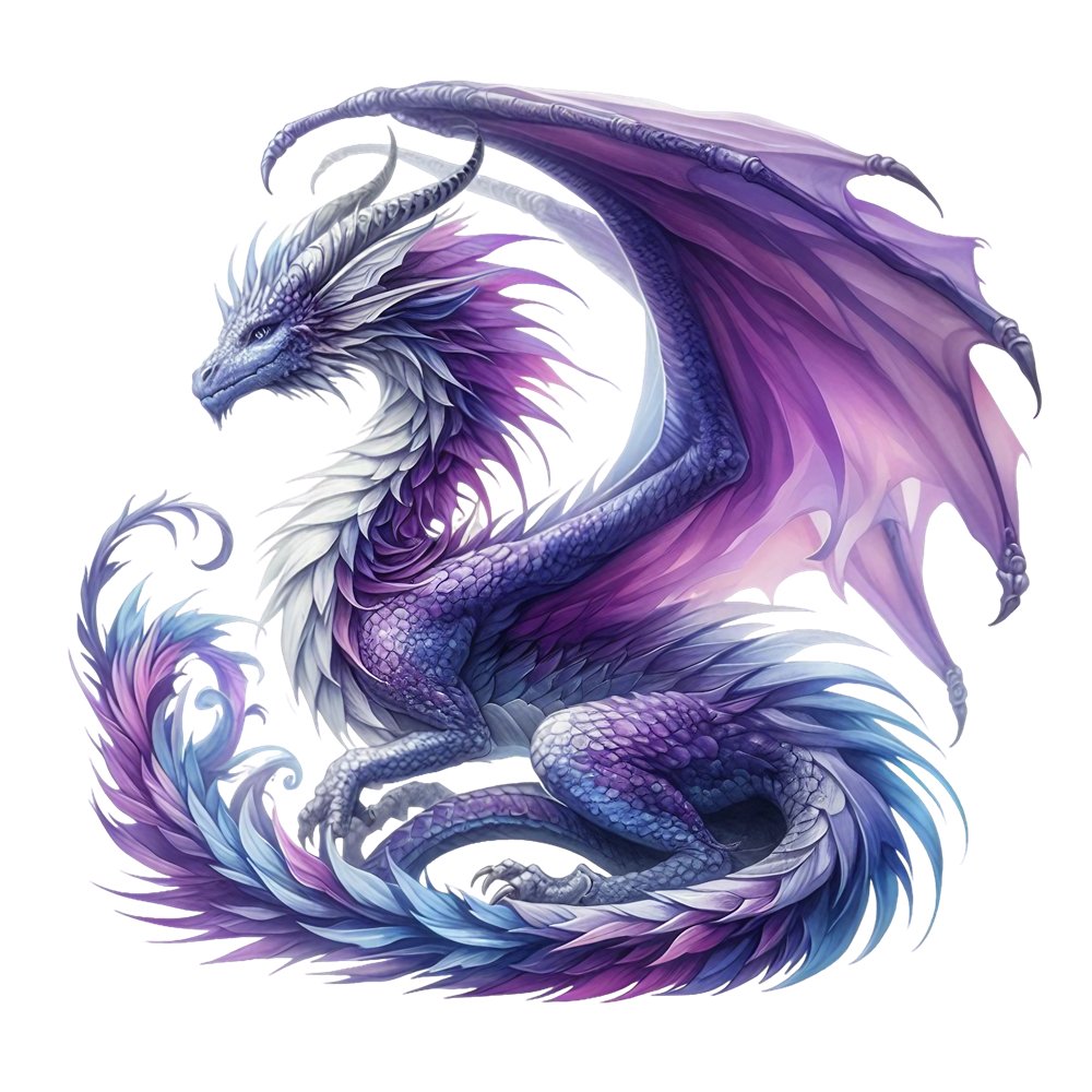 The Dragon Lair Dragon #40 Fabric Panel