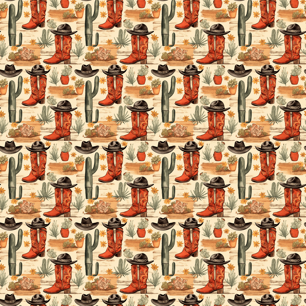 Abstract Western Pattern #18 Fabric