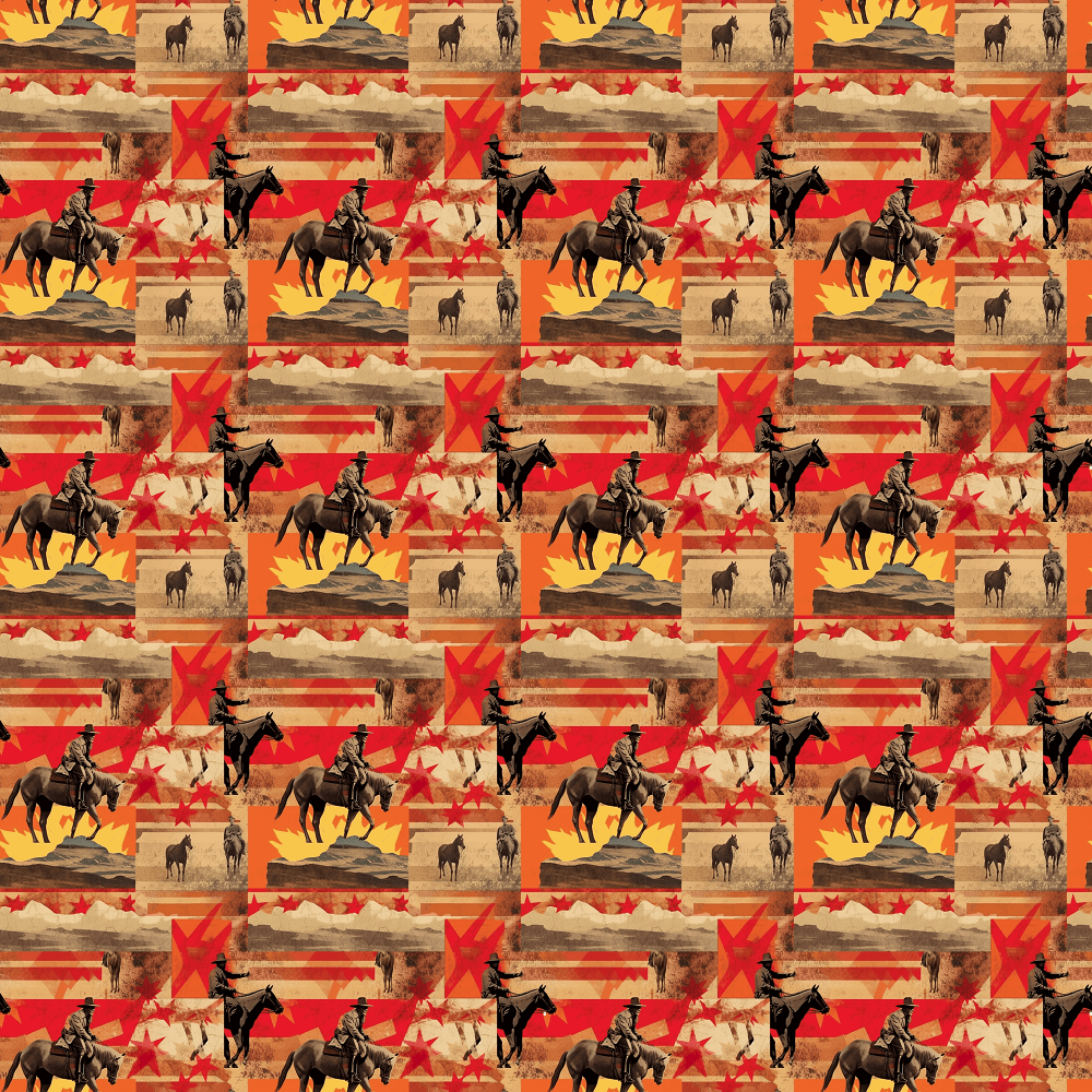 Abstract Western Pattern #8 Fabric