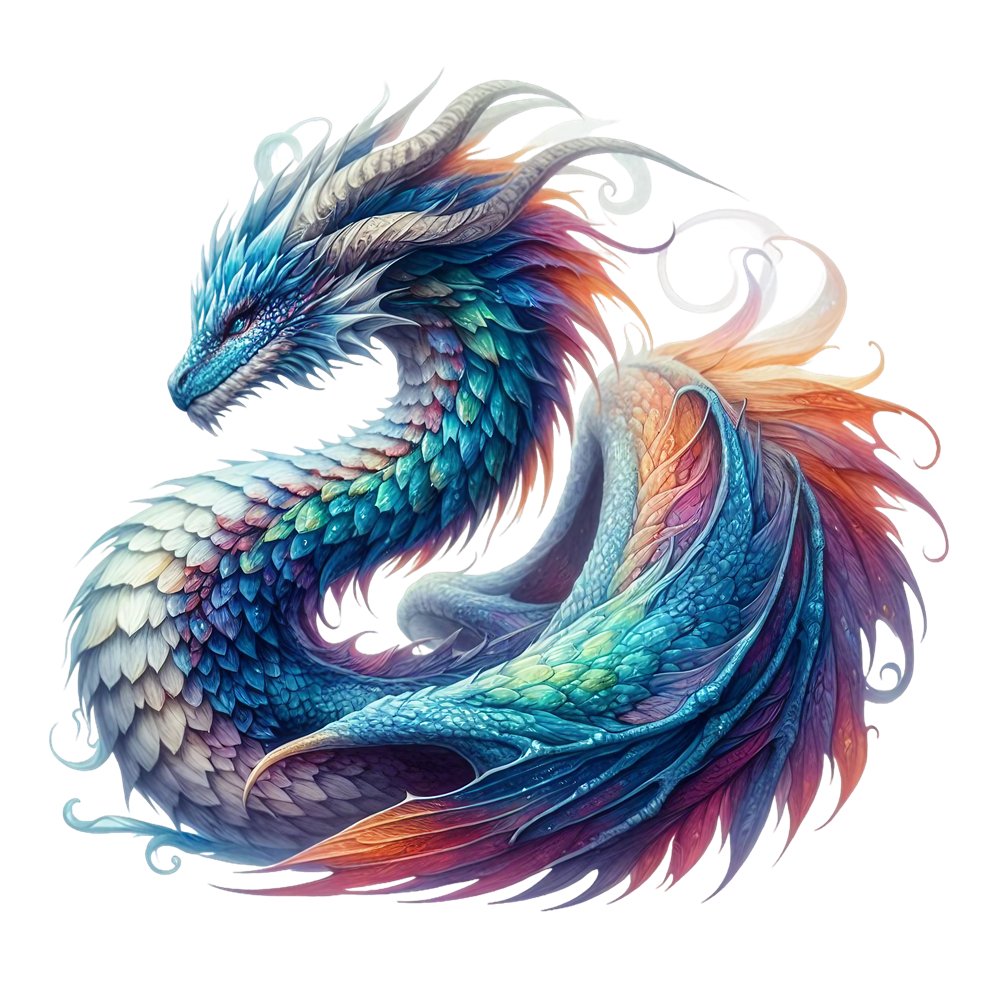 The Dragon Lair Dragon #10 Fabric Panel