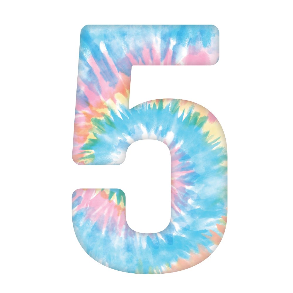 Tie-Dye #5 Fabric Panel