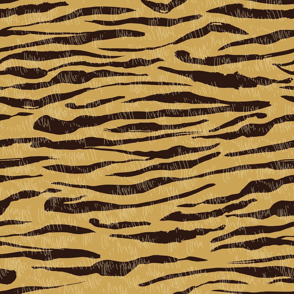 Animal Stripes Fabric - Variation 5