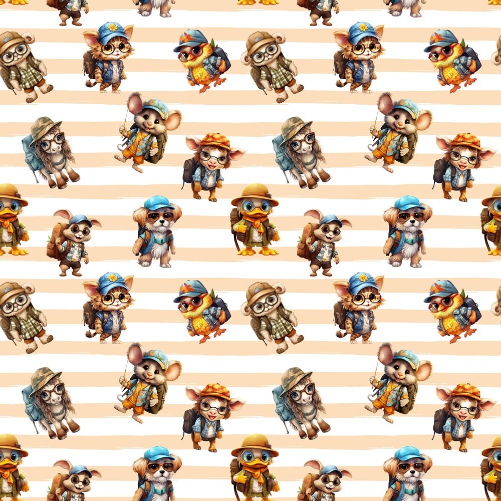 Animal Tourist Fabric