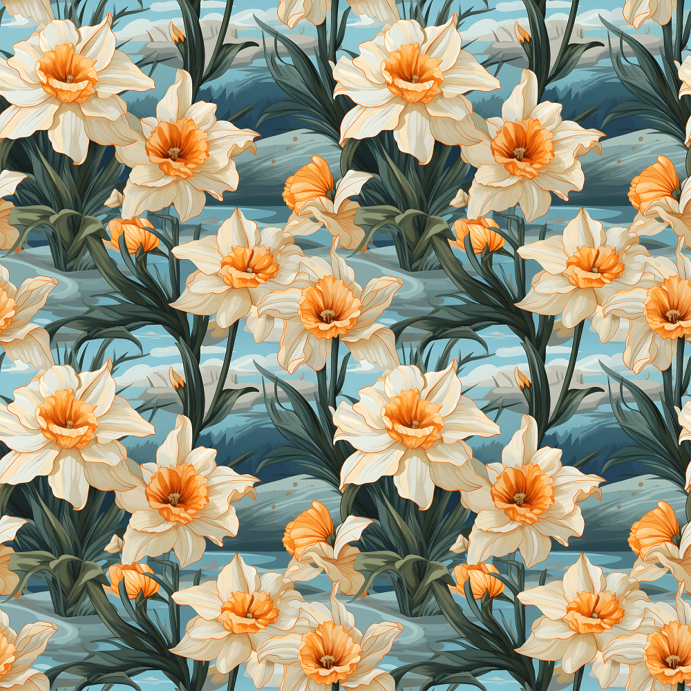 Anime Daffodil #1 Fabric