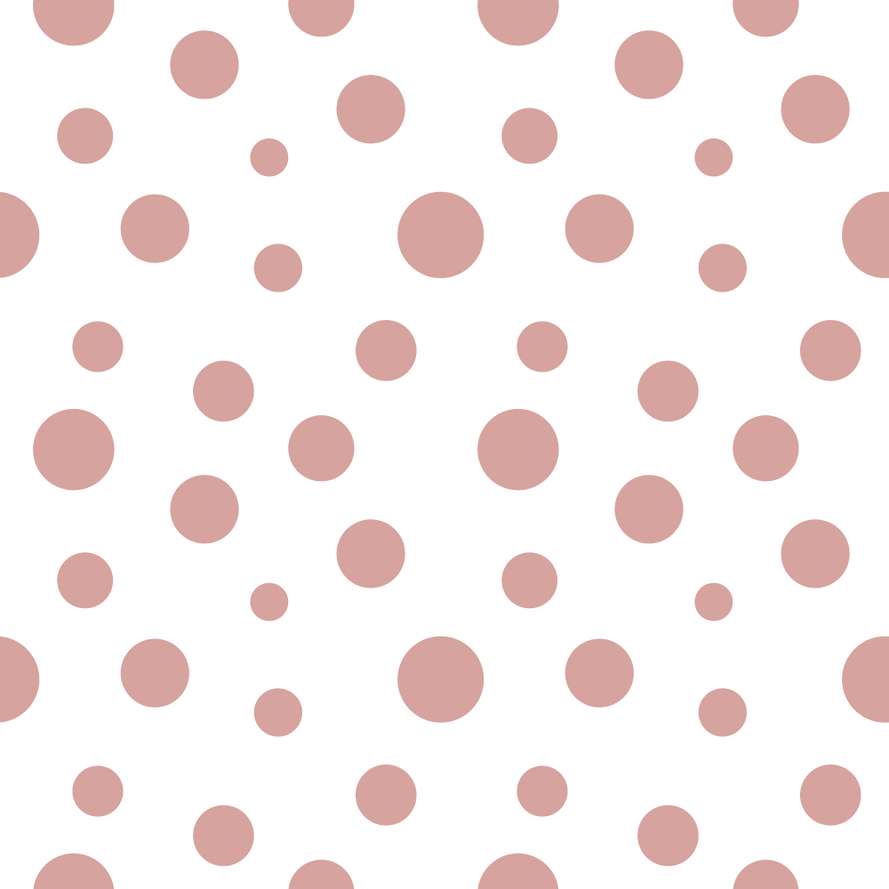 Allover Rose Gold Dots Fabric
