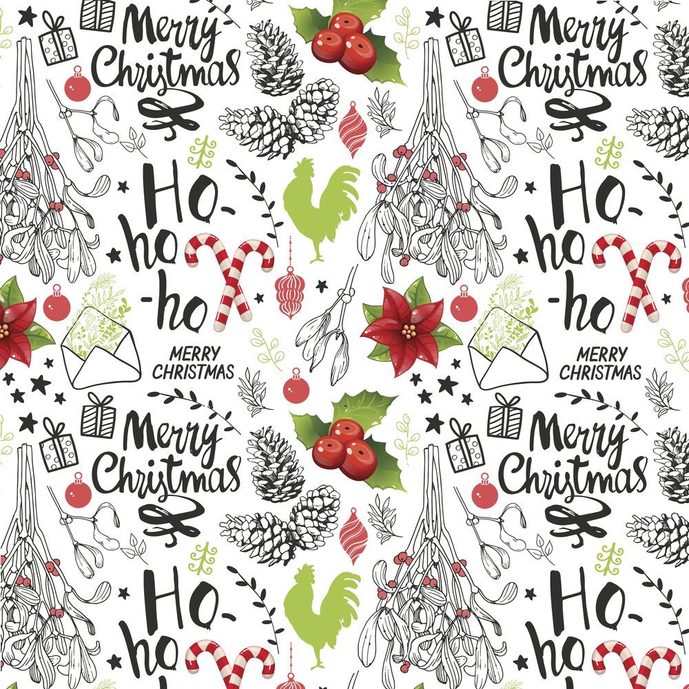All Things Merry Fabric - Multi