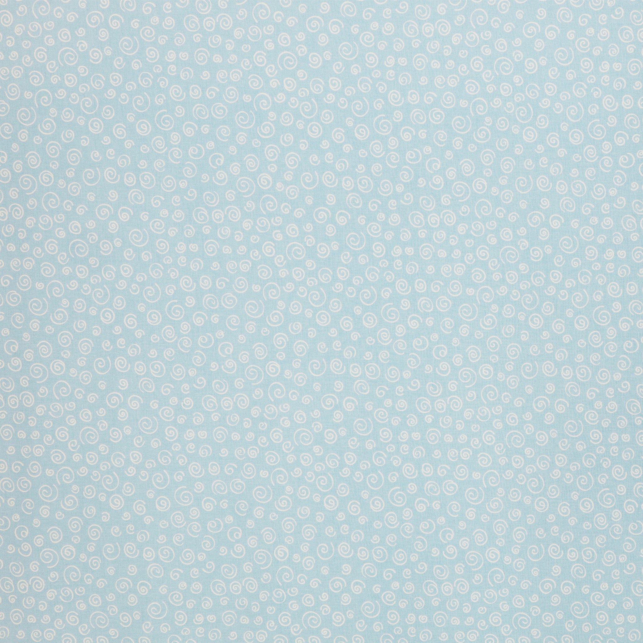 Sweet Little Lamb Fabric Collection - Dreamy Swirls Blue