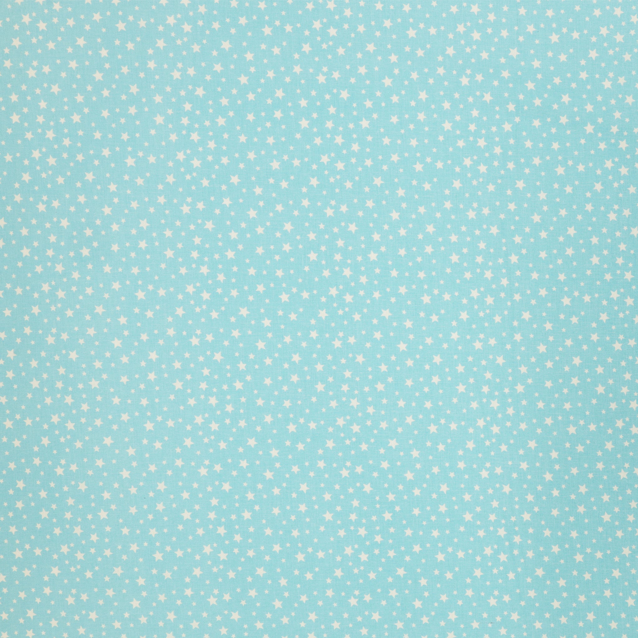 Sweet Little Lamb Fabric Collection - Little Stars Aqua