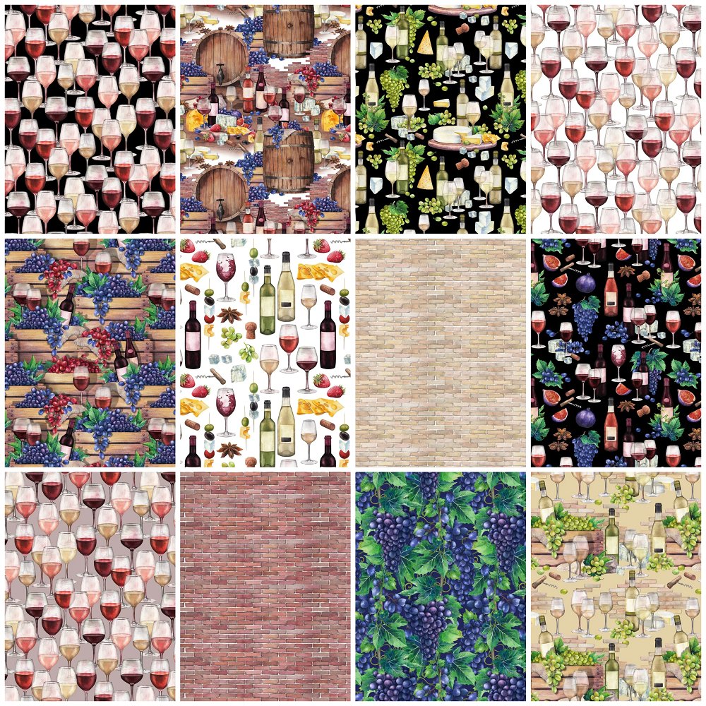 Vineyard Collection Fat Quarter Bundle - 12 Pieces