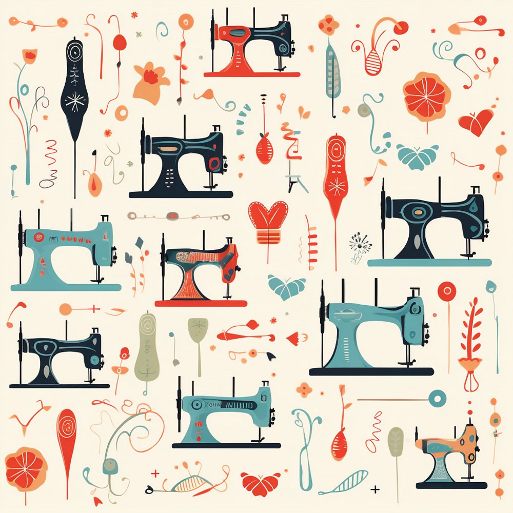 Vintage Sewing Party Supplies #2 Fabric