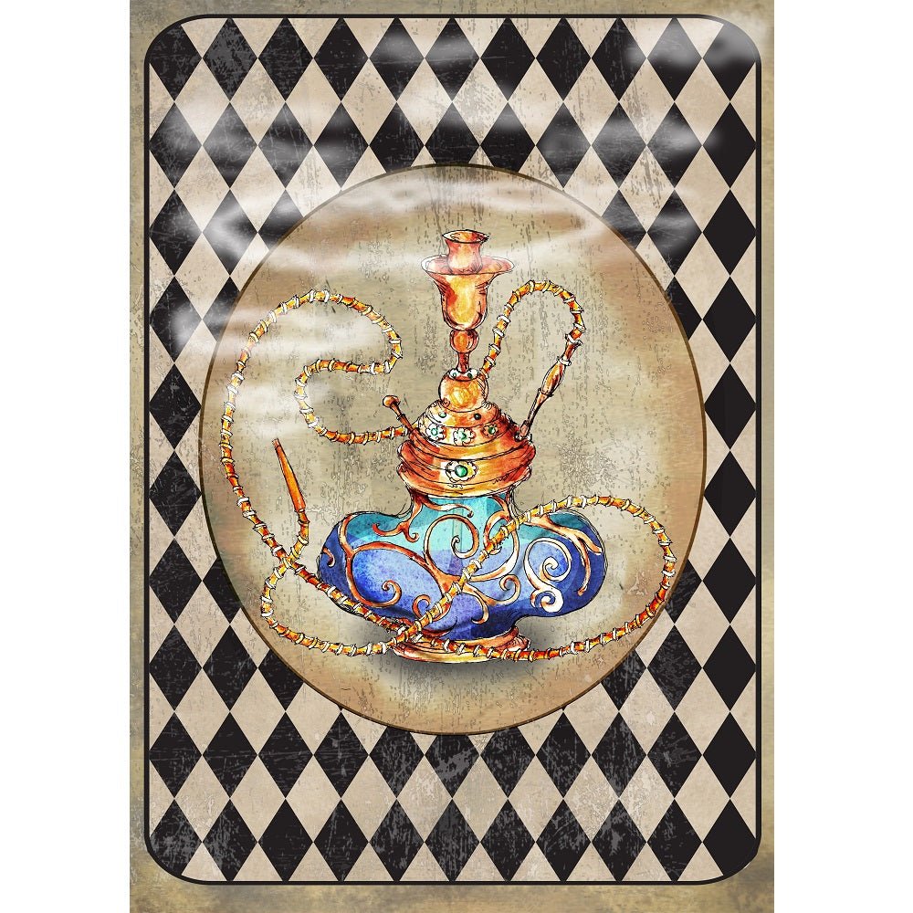 Alice in Wonderland Hookah Fabric Panel