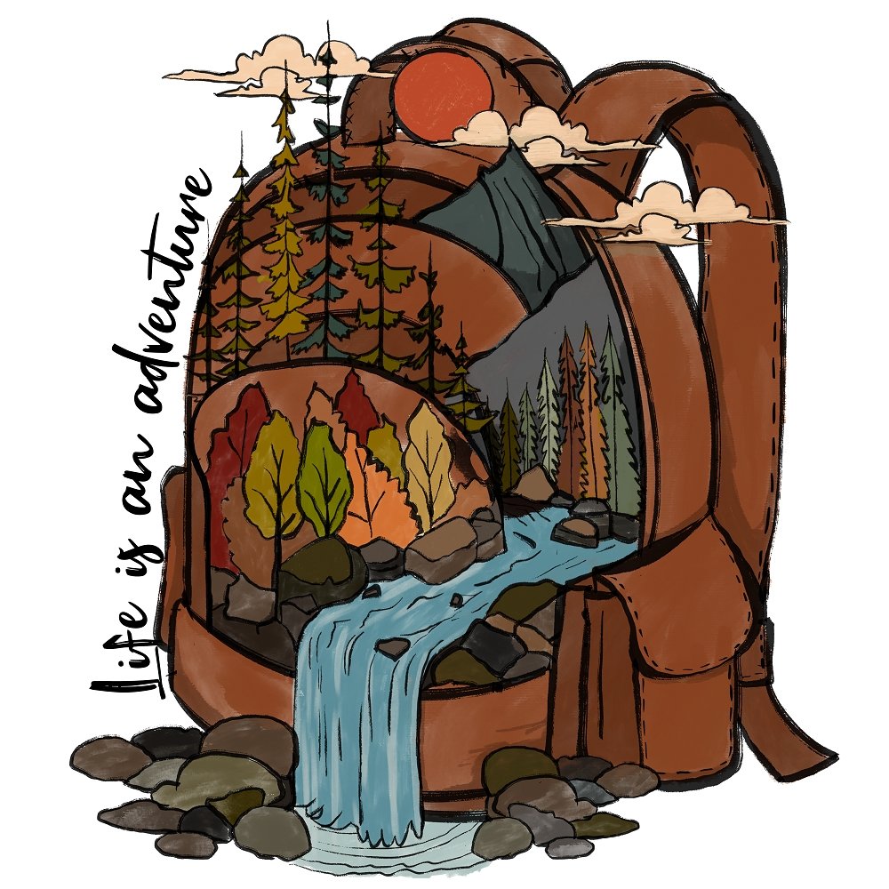 Adventure Backpack Fabric Panel