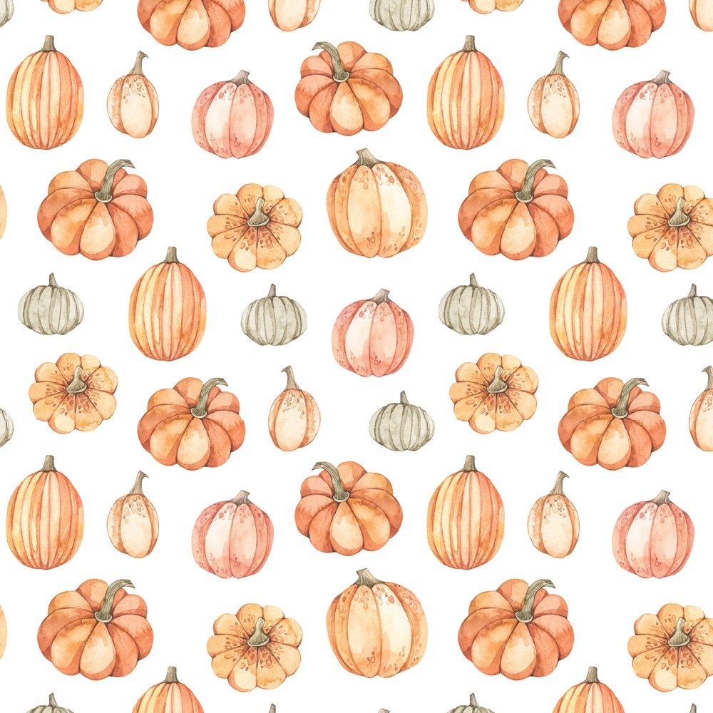 Autumn Pumpkin Patch Fabric