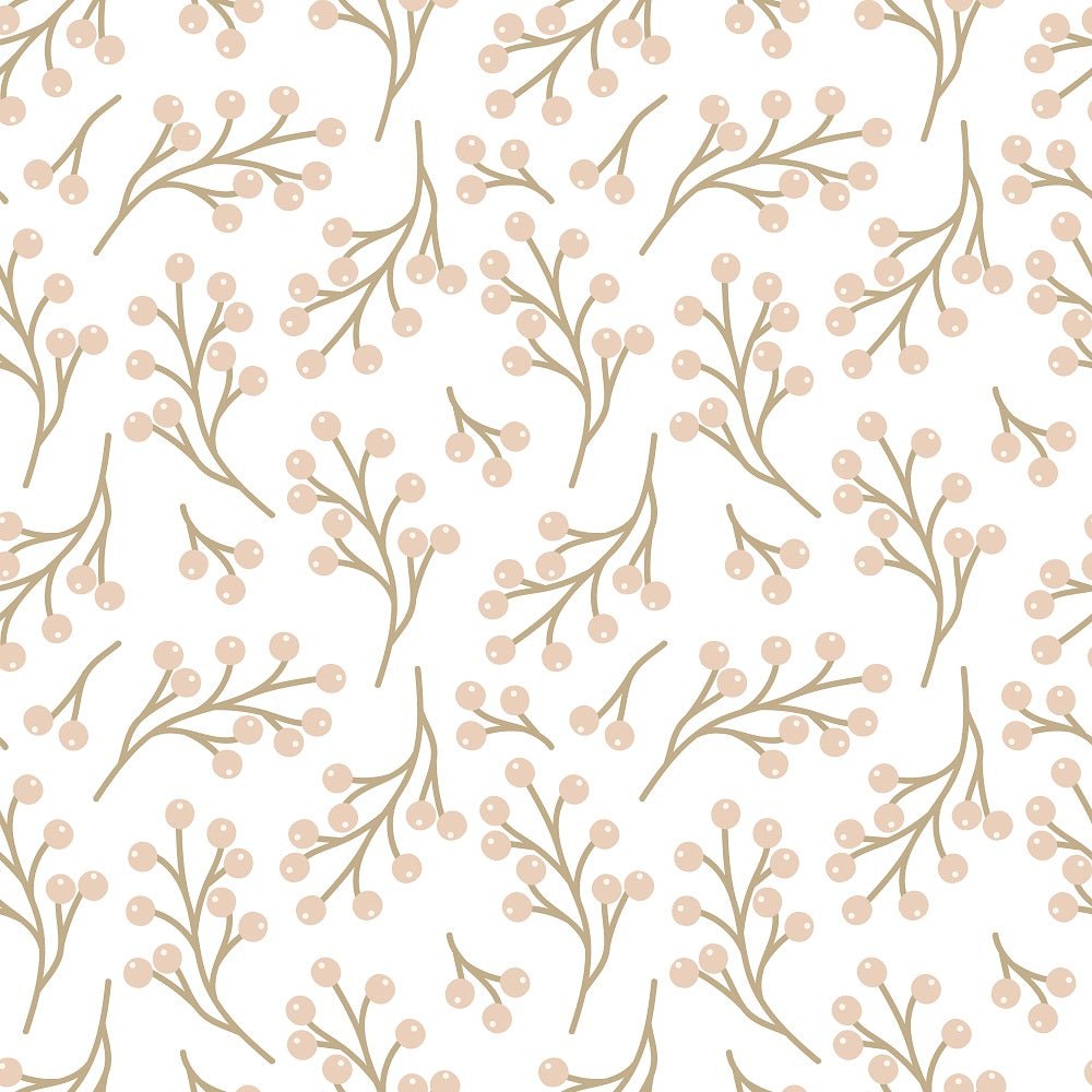 Autumn Woodland Animals Branches Fabric