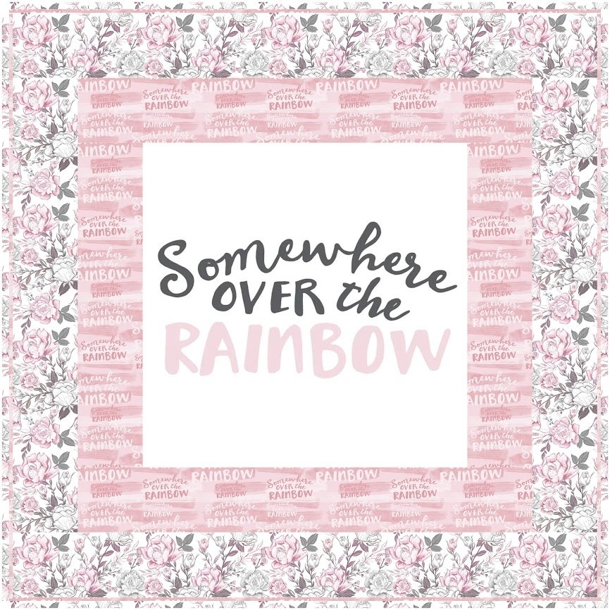 Baby Girl Fabric Collection Wall Hanging