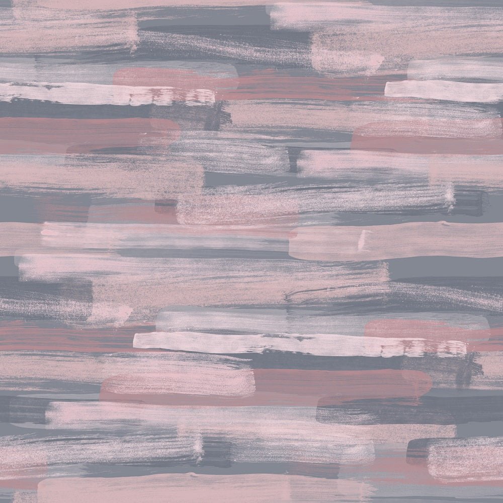 Baby Girl Grunge Stripes Fabric