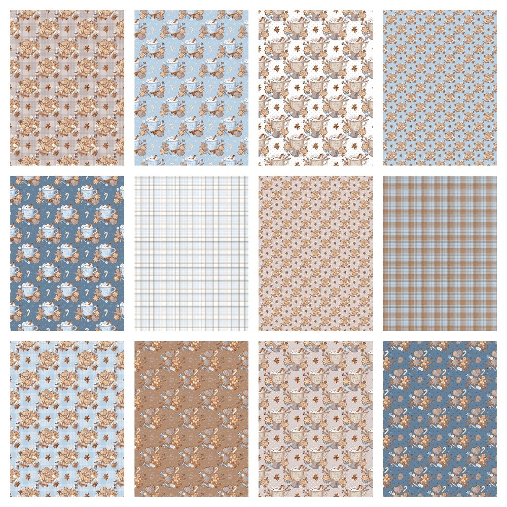 Baby It's Cold Outside Fat Quarter Bundle - 12 Pieces