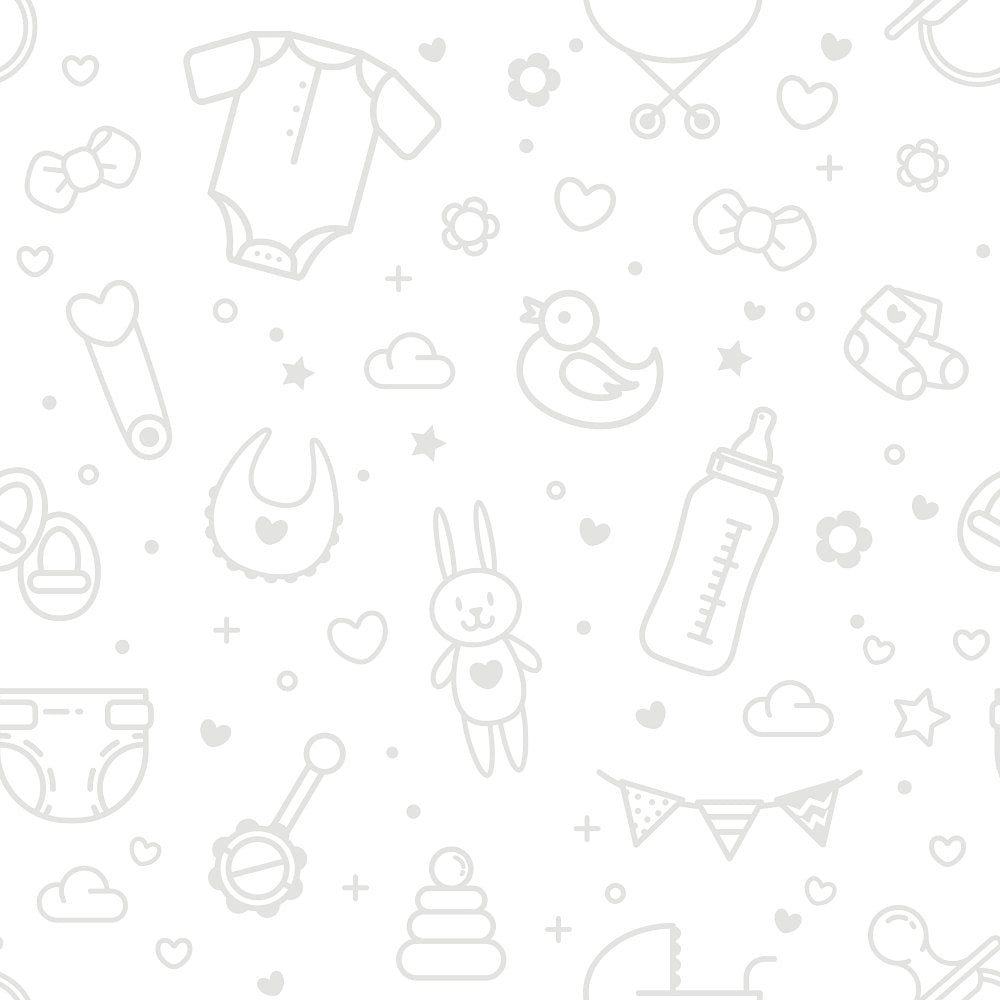 Baby Symbols Tone on Tone Fabric