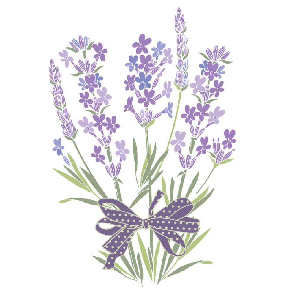 Bouquet Of Lavender Fabric Panel