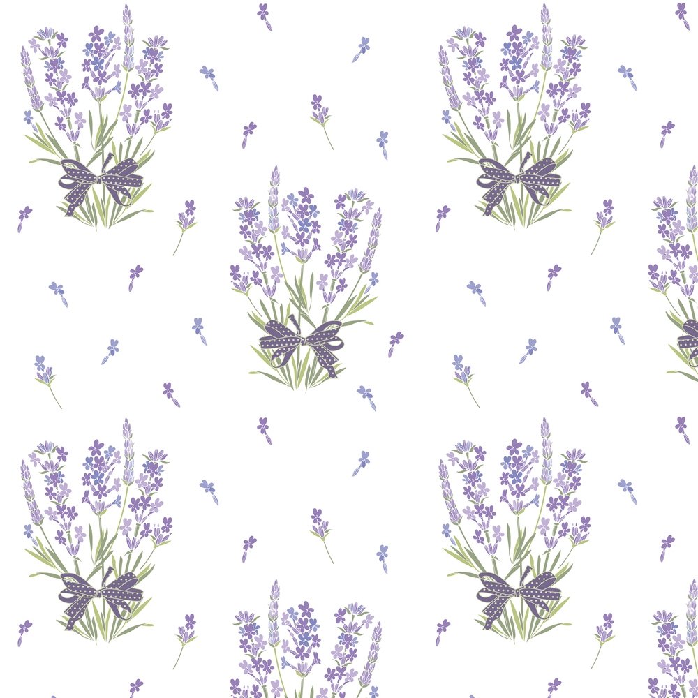 Bouquets Of Lavender Fabric