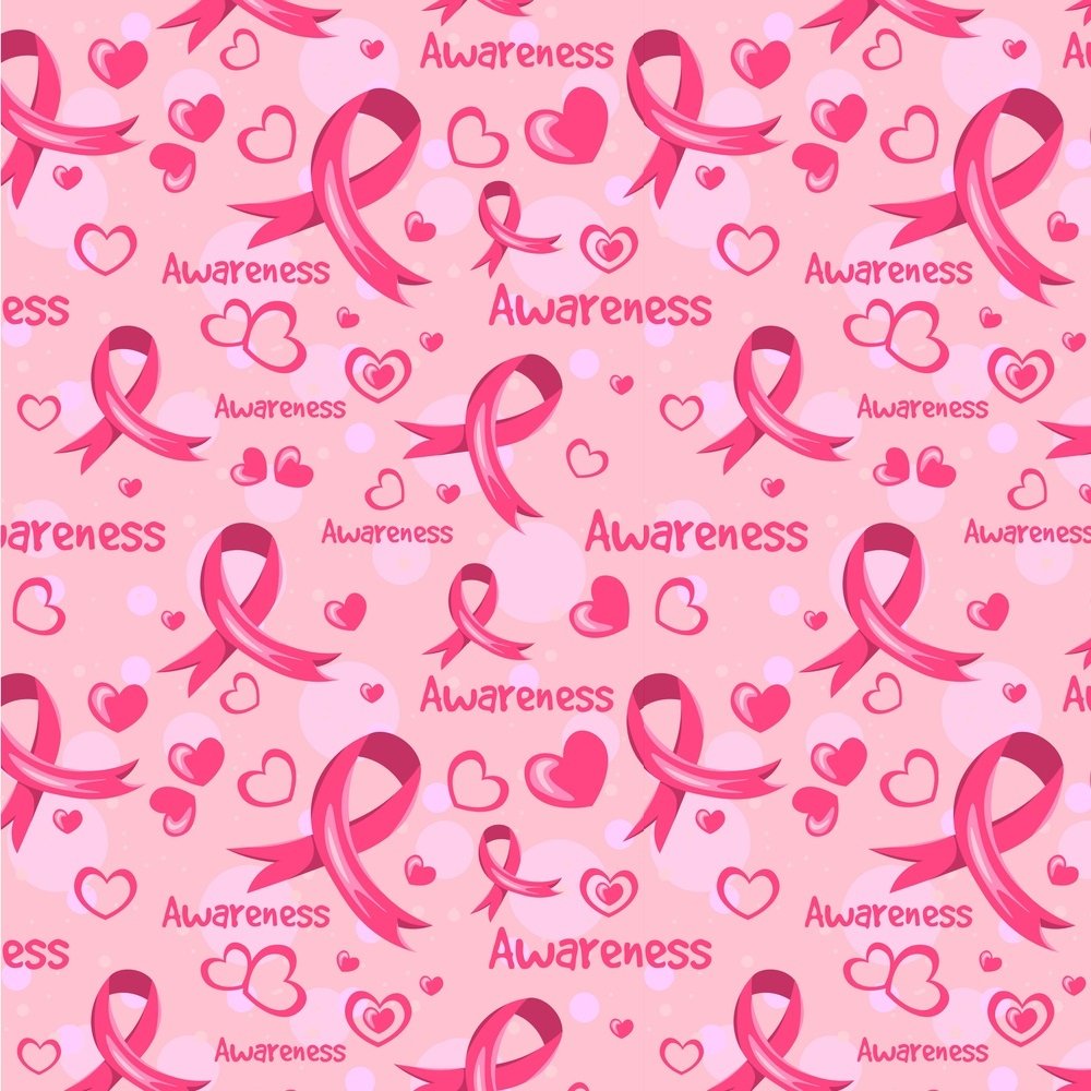 Breast Cancer Awareness Fabric