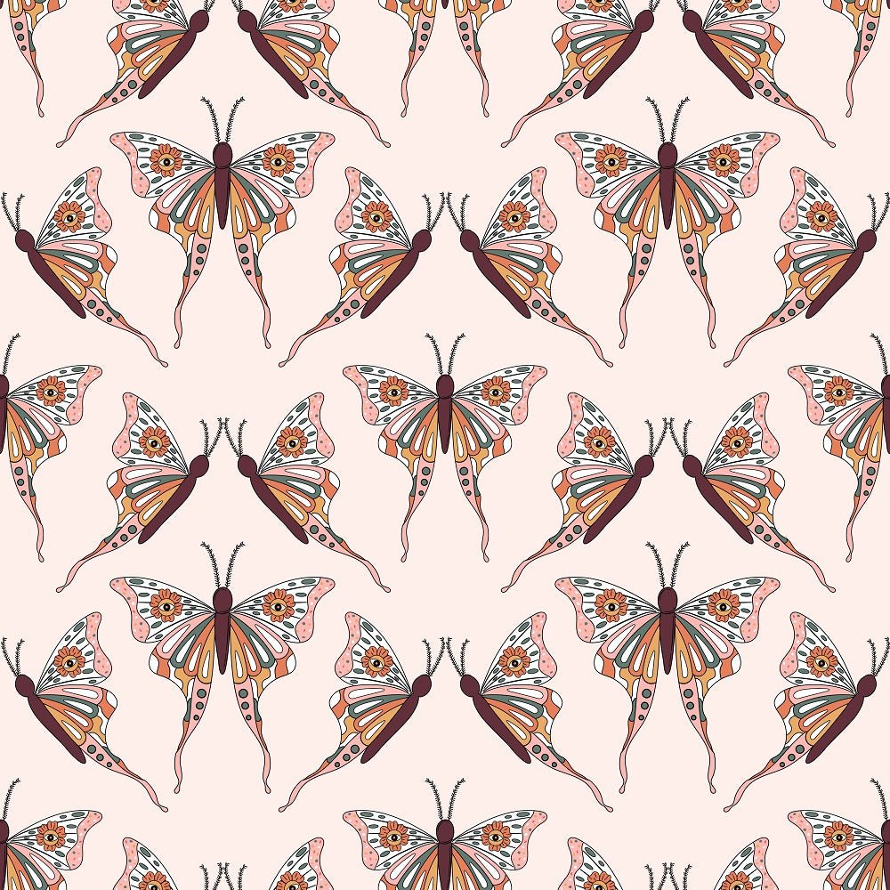 Boho Garden Pattern #12 Fabric