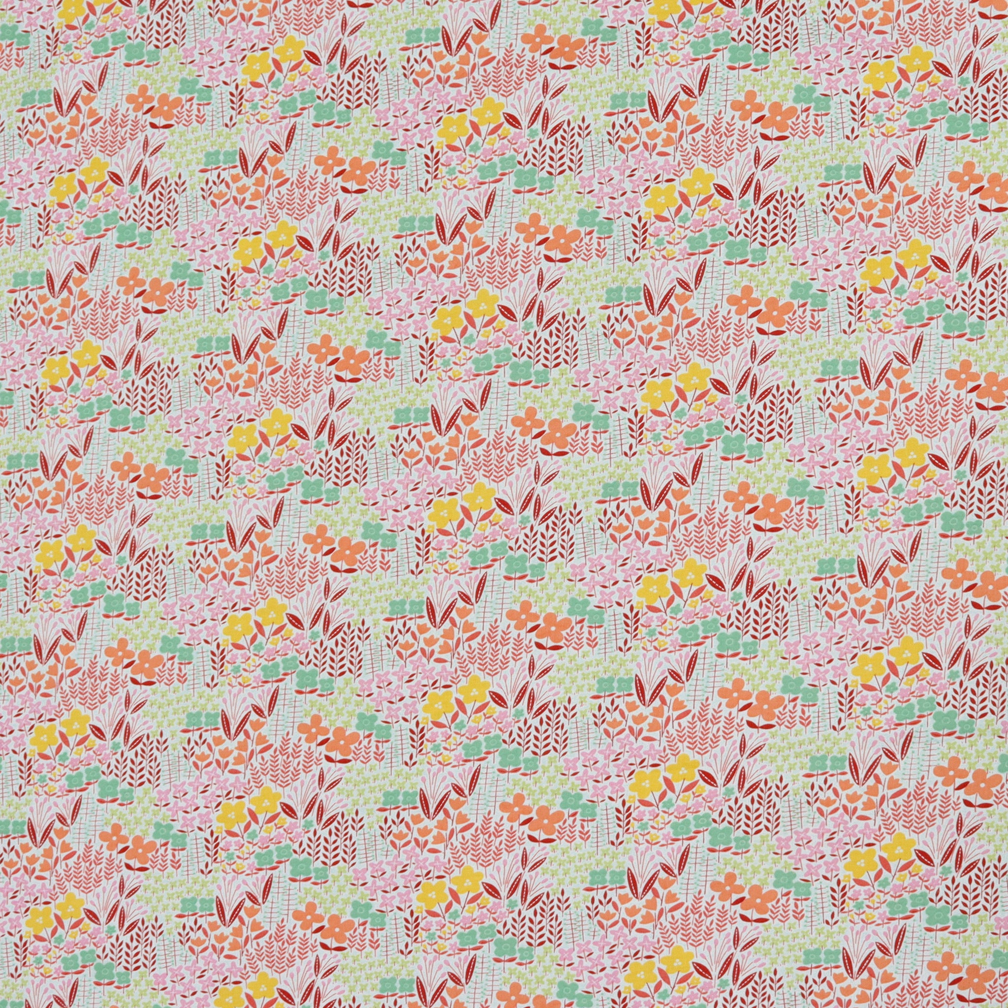 Blooming Color Meadow Fabric Collection - Pink/Multi