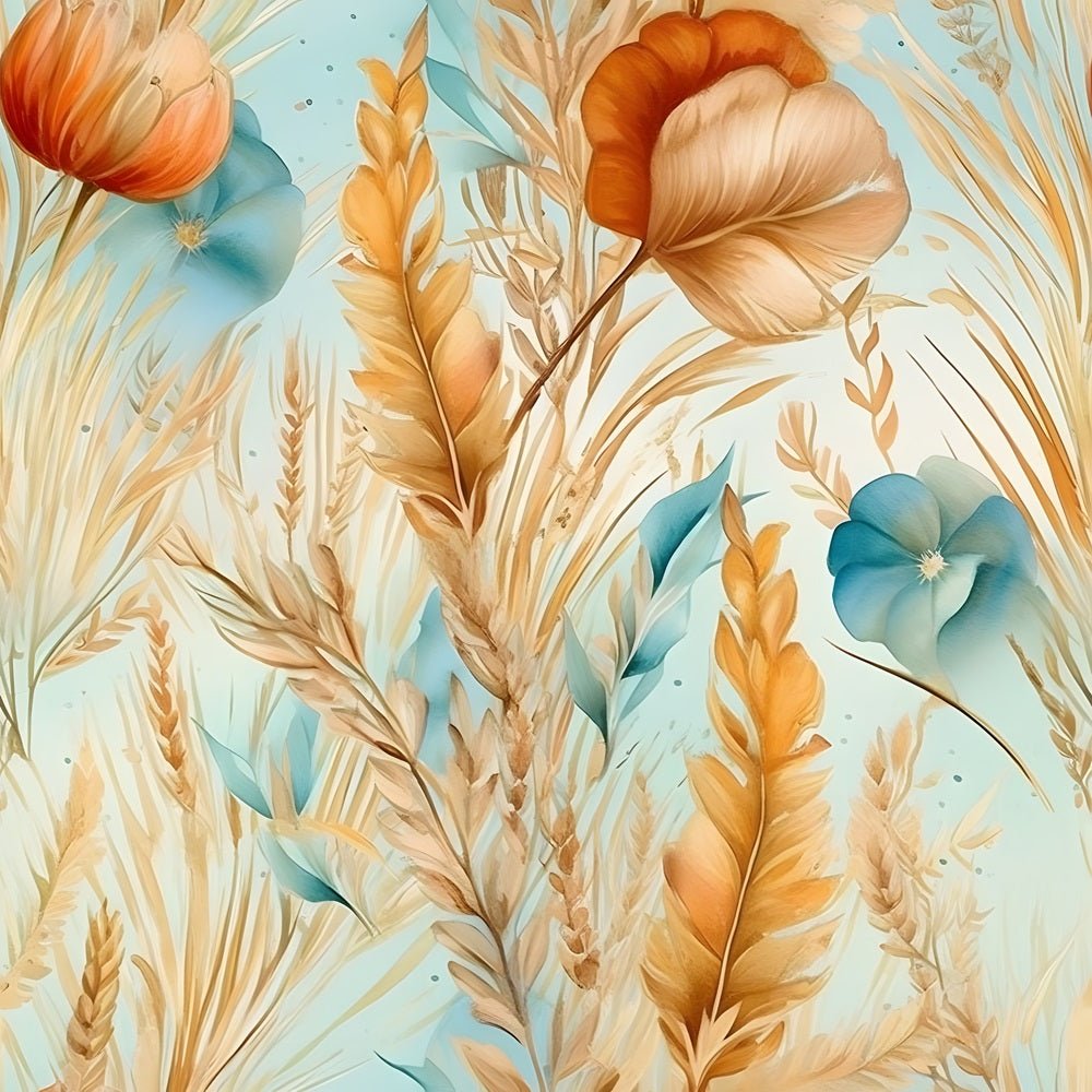 Boho Beach Botanical Variation #17 Fabric