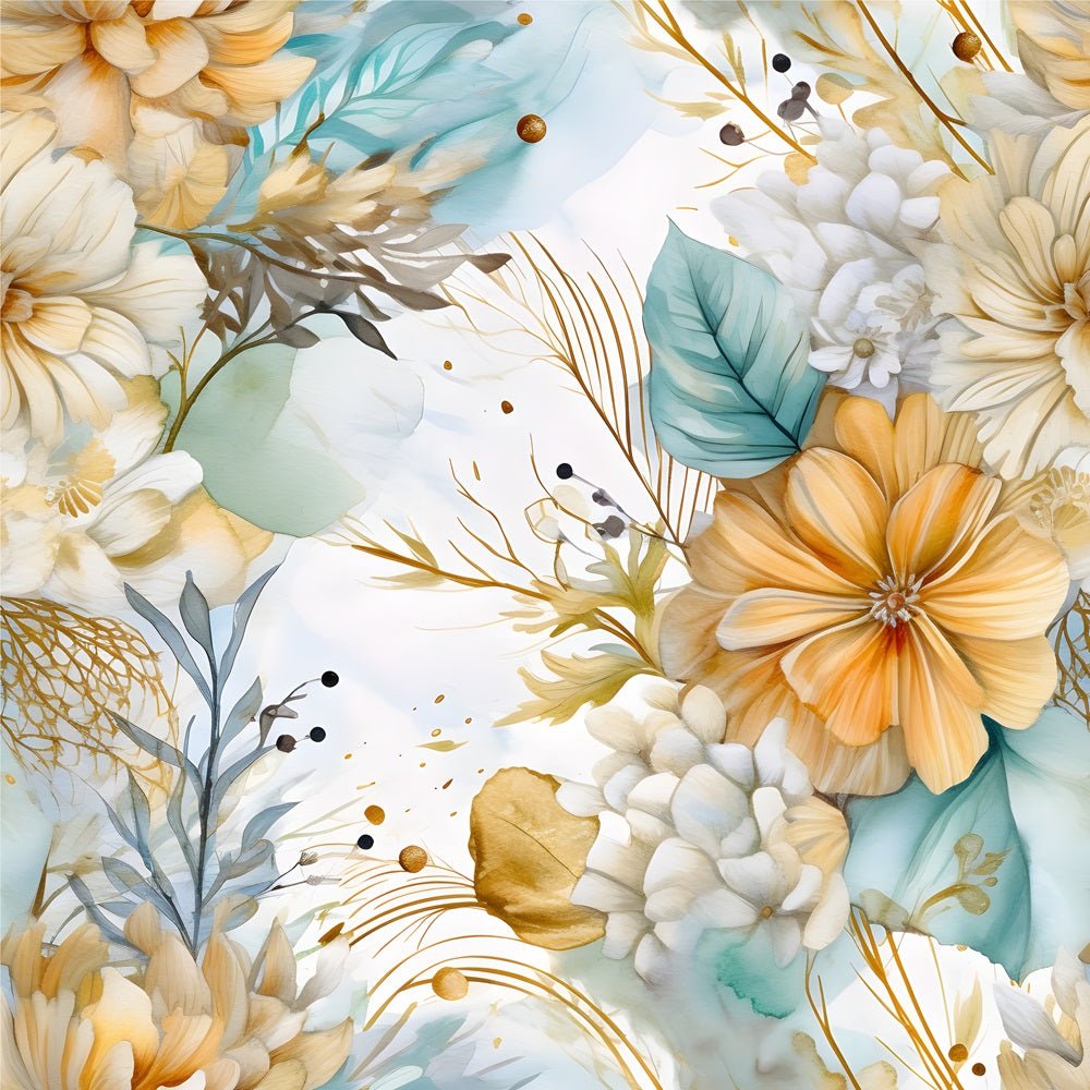Boho Beach Botanical Variation #19 Fabric