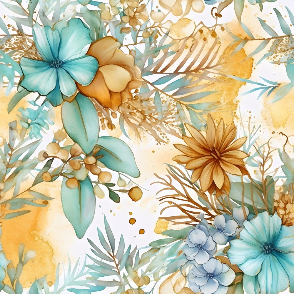 Boho Beach Botanical Variation #20 Fabric