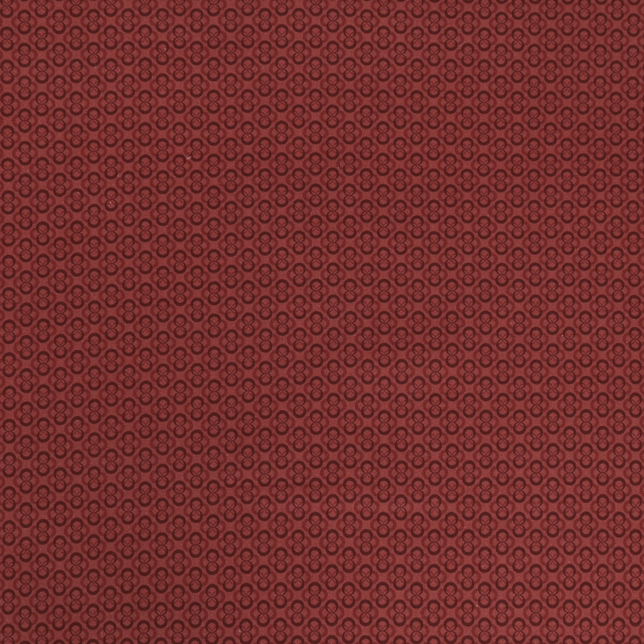 Chalk Barn Fabric Collection - Chalk Block Print Red